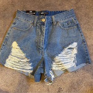 fashion nova jean shorts